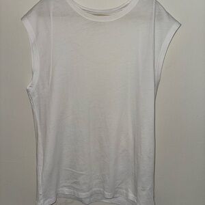 FRAME White Sleeveless Women's Top